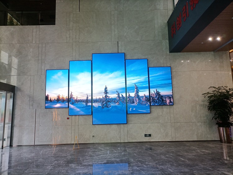 華邦瀛led大屏幕帶你助力國有企業沉浸式體驗