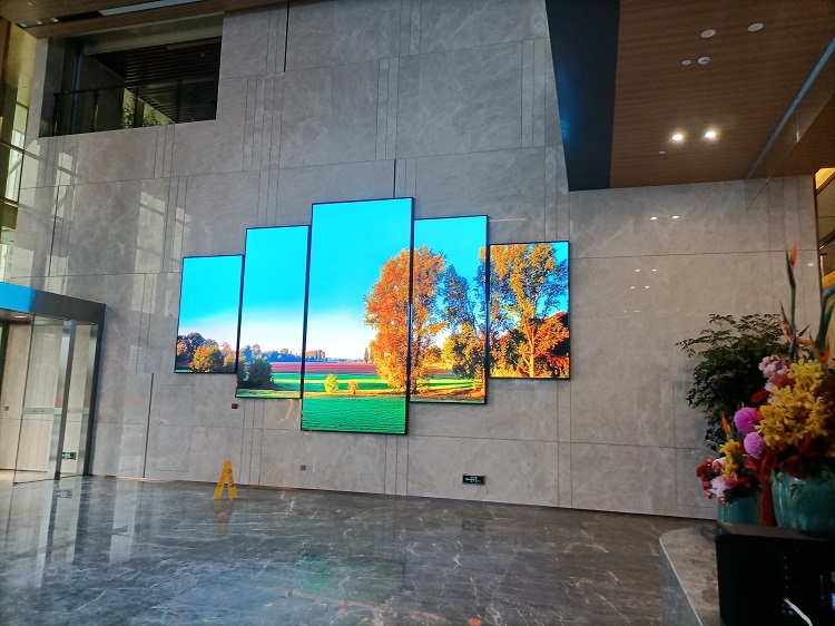 華邦瀛led大屏幕帶你助力國有企業沉浸式體驗